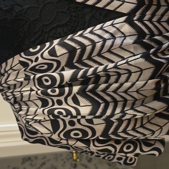 BLACK &WHITE Blouse by Cynthia Steffe - Picture 4 of 4